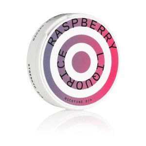 Helwit Raspberry Liquorice Nicotine Pouches